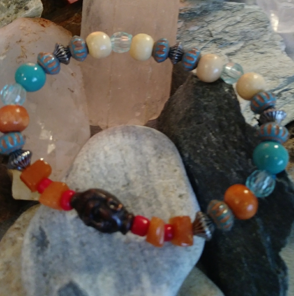 Custom made stretchy bracelet